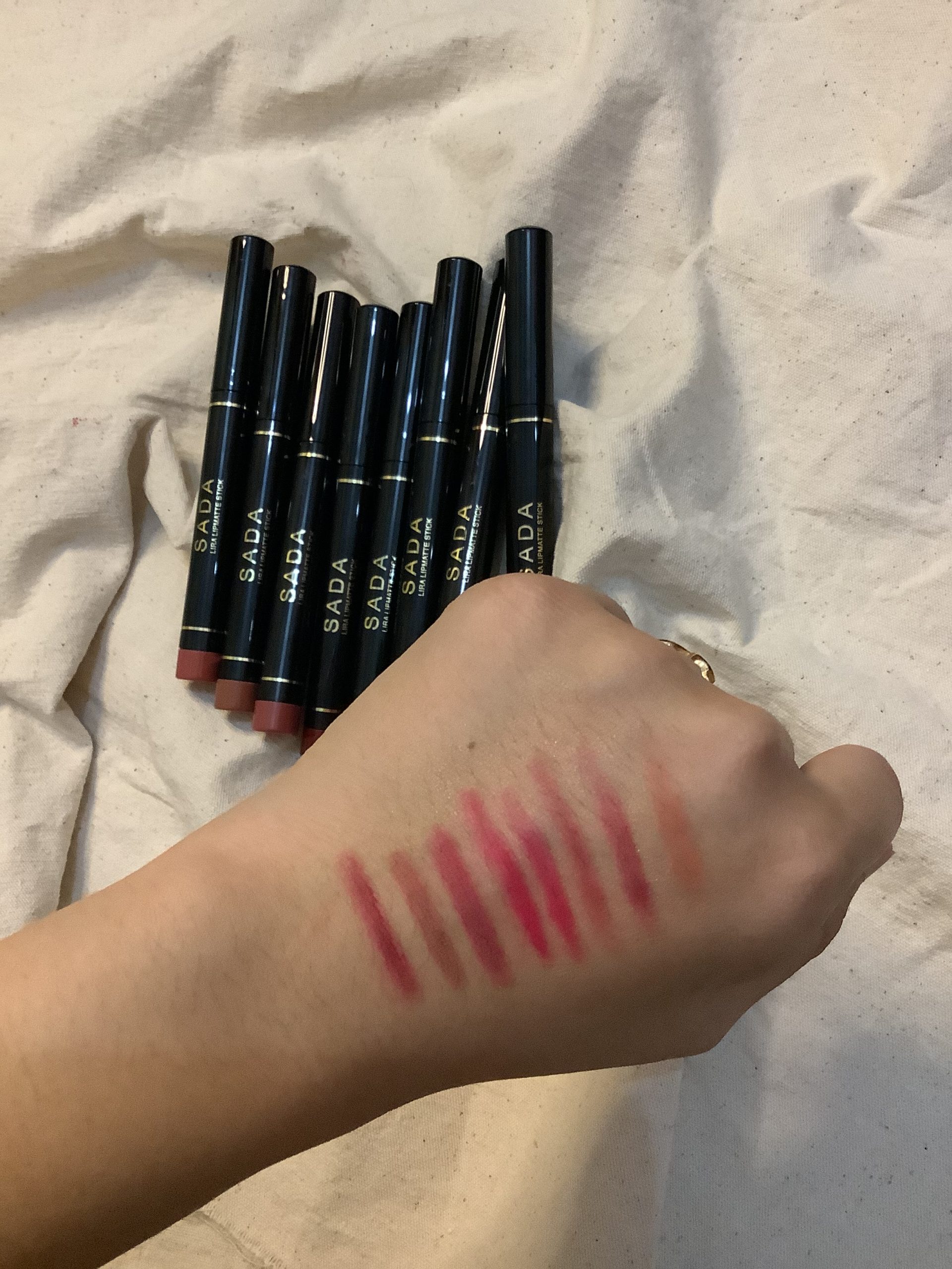 lipstick SADA, review lipstick SADA, SADA makeup