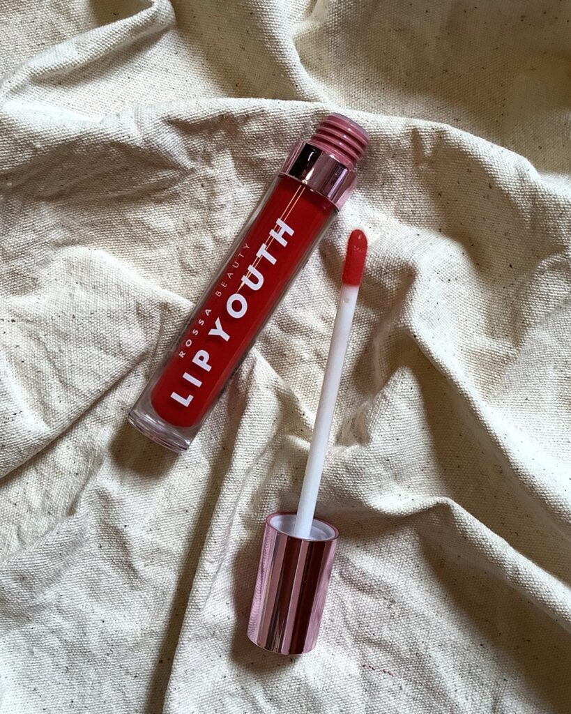 Review Rossa Beauty Lip Gloss Serum - Plum Shade