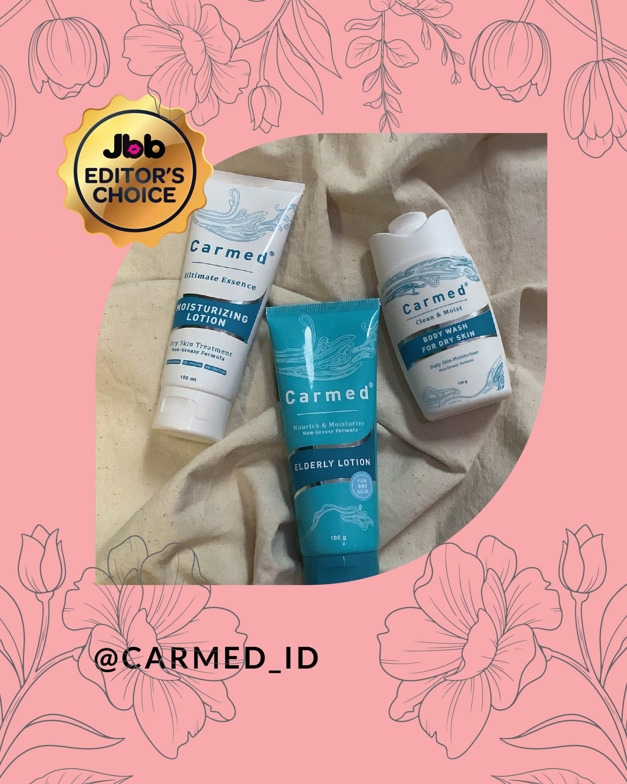 CARMED - Review Bodycare utk hidrasi lebih - Hydrated and Healthy Skin with Carmed