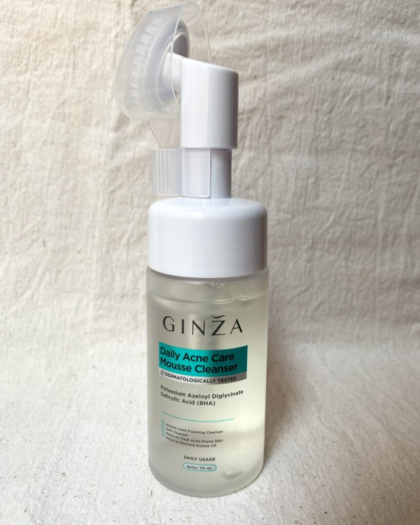 Ginza Daily Acne Care Mousse Cleanser