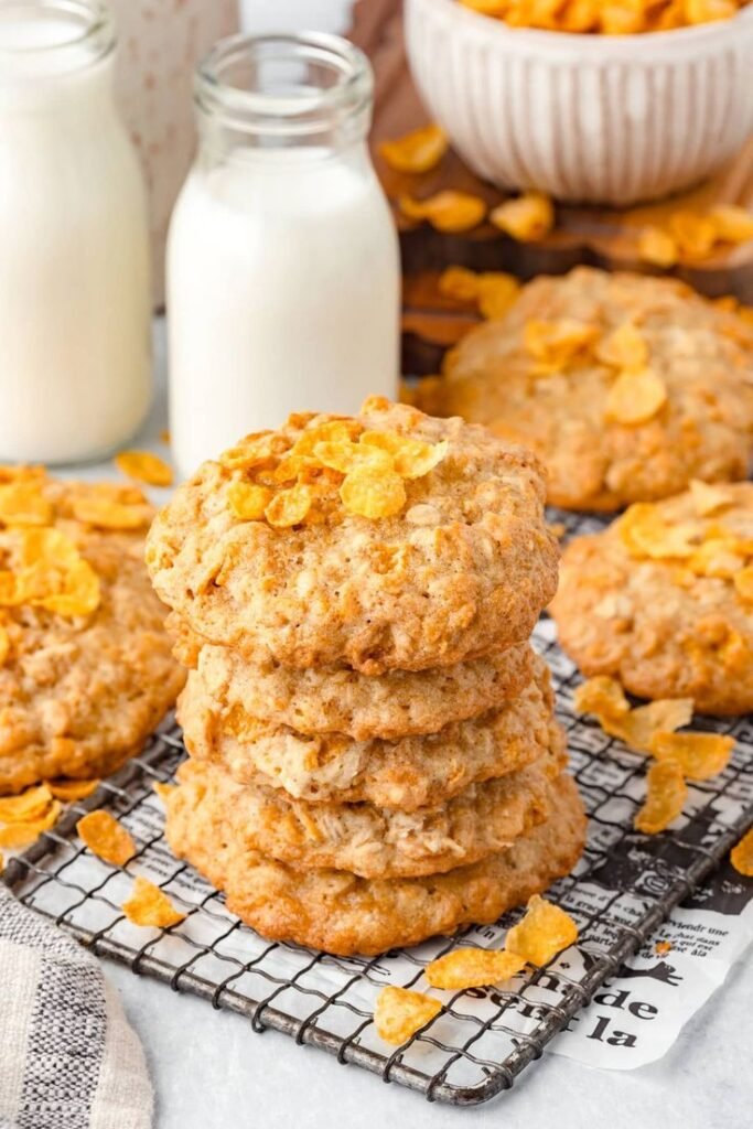 Kue Cornflakes Cookies